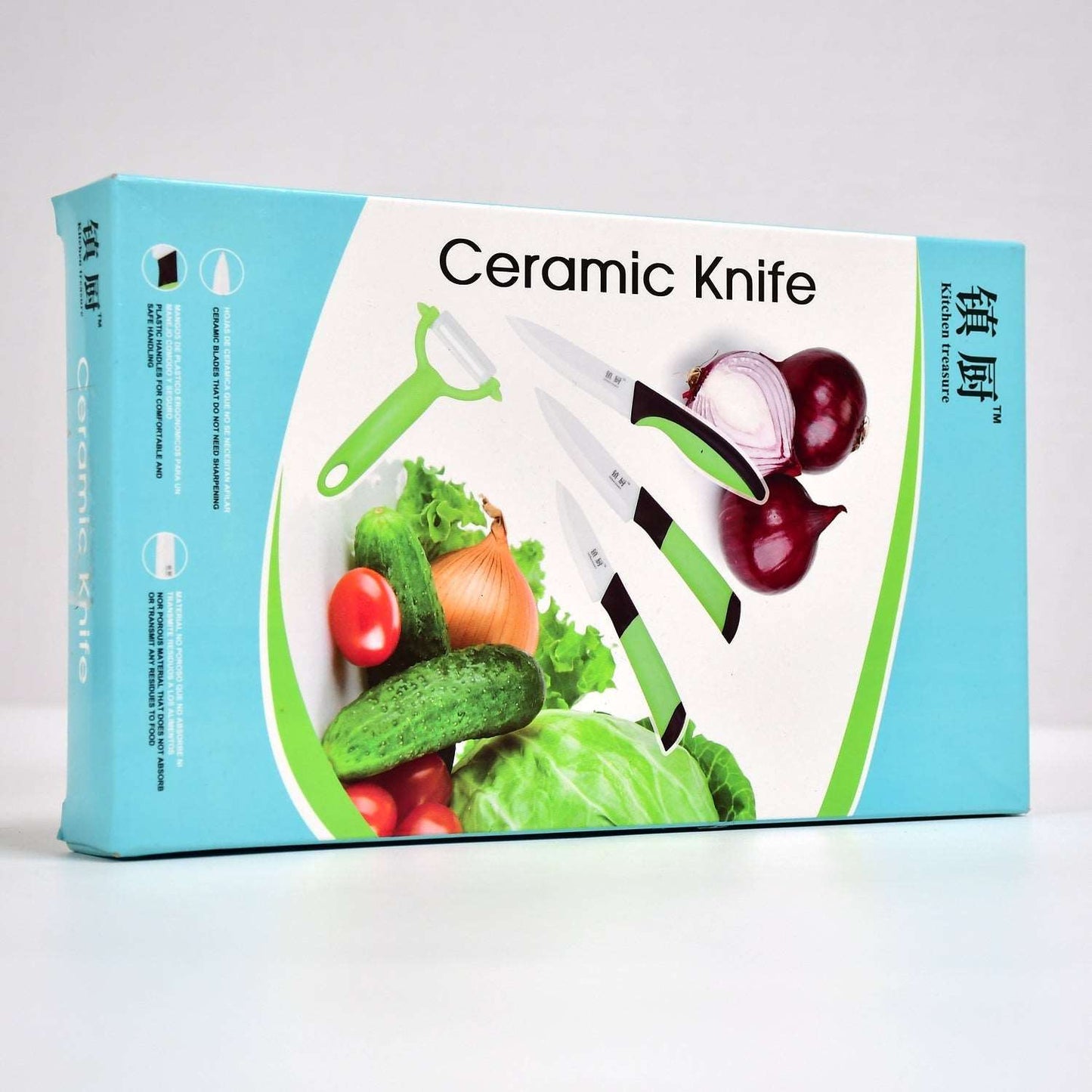 Ceramic Revolution Series Utility Knife and Peeler Gift Set - 2pc