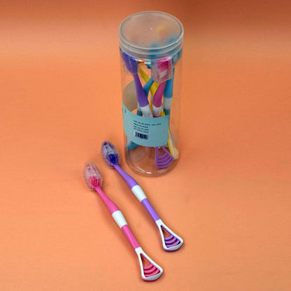 8 Pc 2 in 1 Toothbrush Case widely used in all types of bathroom places for holding and storing toothbrushes and toothpastes of all types of family members etc.