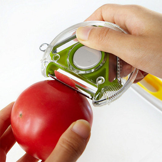 Round Planer Peeler and Cutter Vegetable Slicer Kitchen Tool.