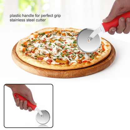 Ganesh PIZZA / PASTRY CUTTER Wheel Pizza Cutter (Stainless Steel)