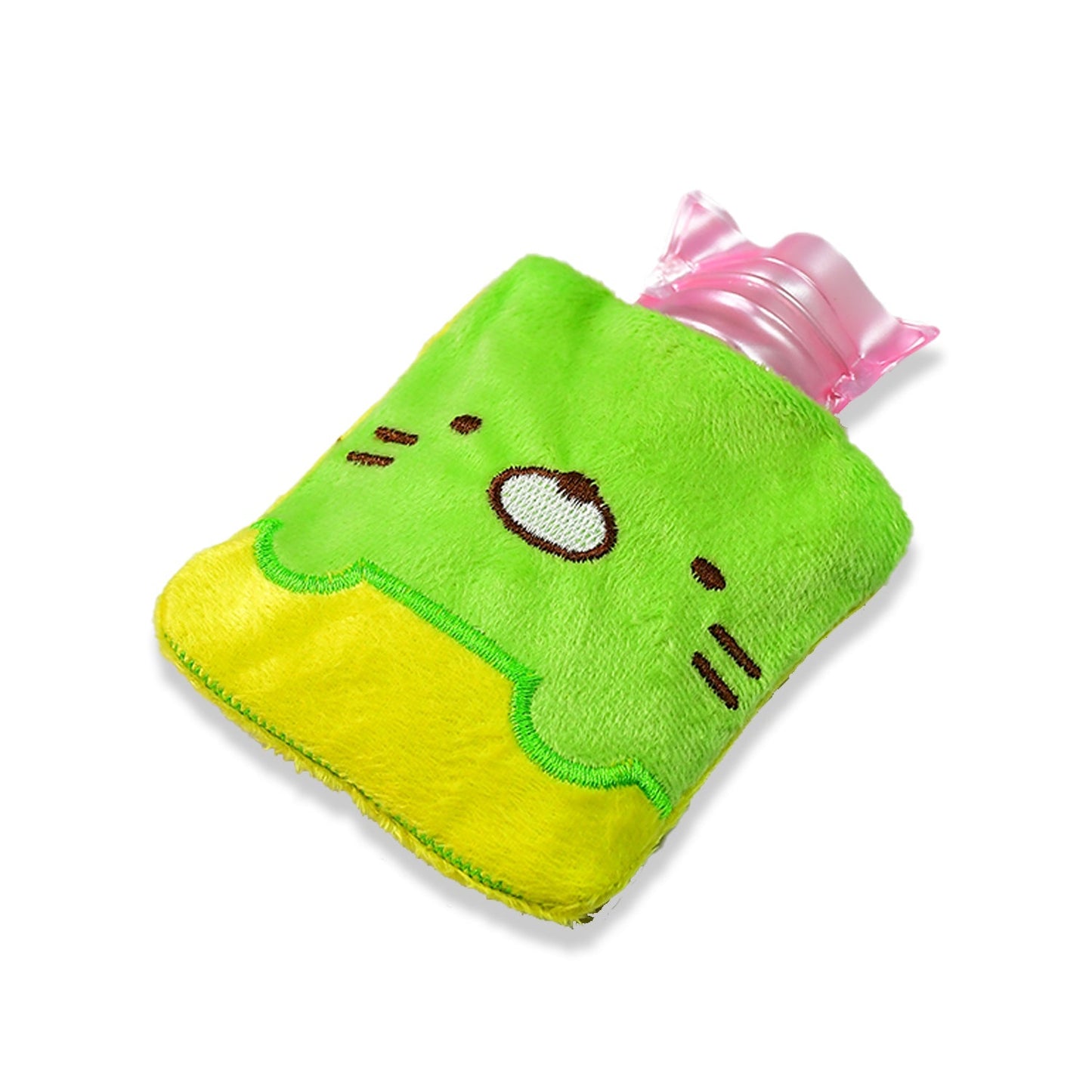 GREEN KITTY SMALL HOT WATER BAG FOR PAIN RELIEF