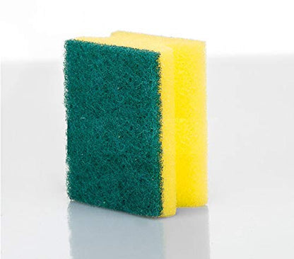 Scrub Sponge 2 in 1 Pad for Kitchen, Sink, Bathroom Cleaning Scrubber