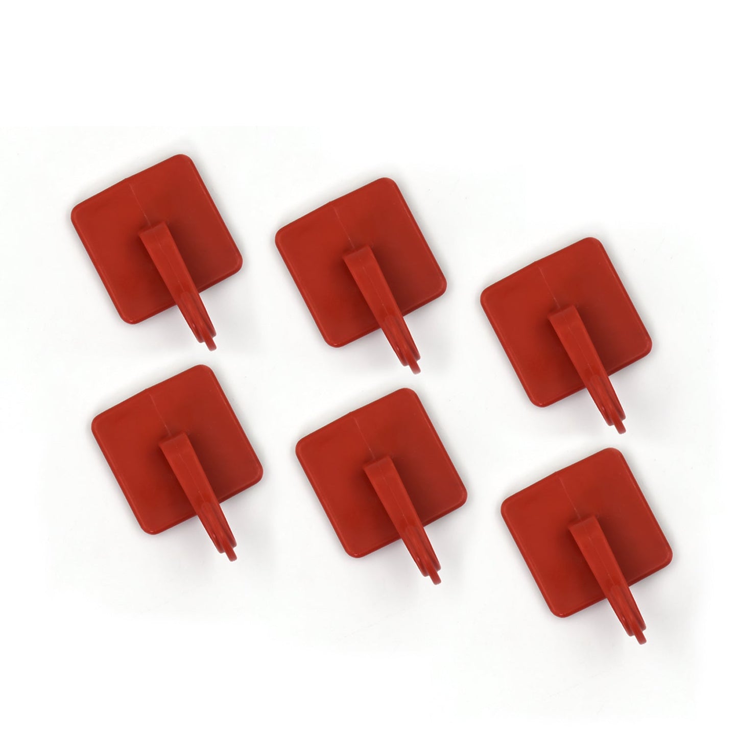 Self Adhesive Sticker Wall Hooks (Pack Of 6)