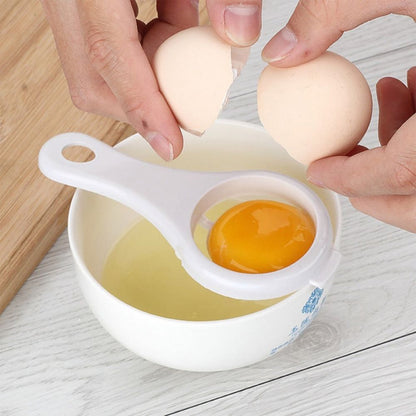 Egg Yolk Separator, Egg White Yolk Filter Separator, Egg Strainer Spoon Filter Divider