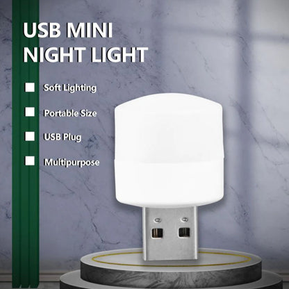 USB LED LAMP Night Light, Plug in Small Led Nightlight Mini Portable for PC மற்றும் Laptop.