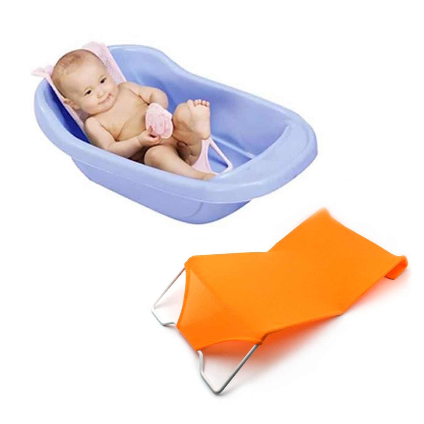 Baby Shower Seat Bed used in all household bathrooms for bathing purposes etc.