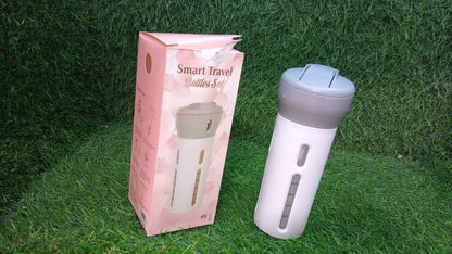 Travel Dispenser Bottle 4in1 Refillable Cosmetic Containers Set