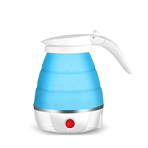 SILICONE FOLDABLE ELECTRIC WATER KETTLE CAMPING BOILER FOR TRAVEL